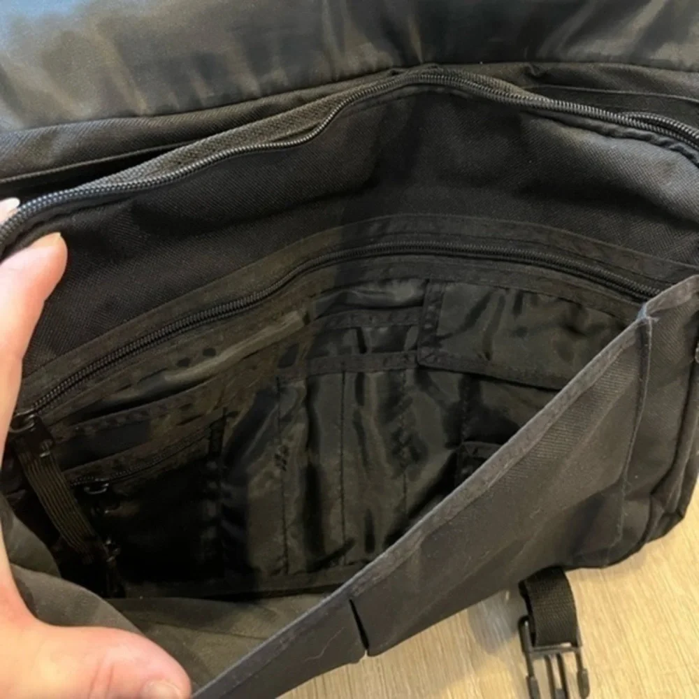 Black Laptop Tote Carry Bag